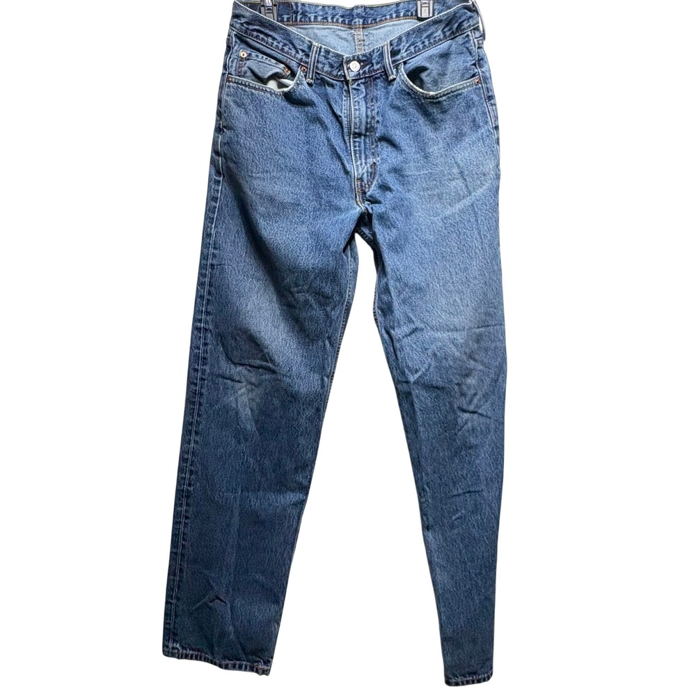 Levis 550 Relaxed Fit Tapered Leg Jeans Mens 36x36 Medium Wash Blue Denim